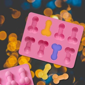 Bachelor Party Ice Cube Tray Make Ice Chocolate Jelly Silicone Mold for Bachelorette Party Favors