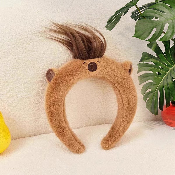 Capibala Hairband Cute Stylish Headwear Hen Party Decor Animal Theme Cosplay Makeup Washing Hair Accessories