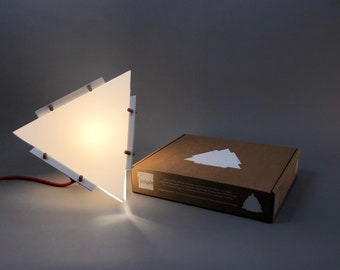 Minimalist elegance of Japanese design table lamp. Good mood lighting. Eco-friendly multi-purpose table lamp or pendant light.