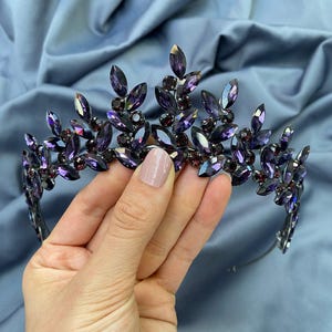 Hochzeit Tiara, Hochzeitskrone, Prinzessin Krone, Kristall Tiara, Brautkrone, Braut Tiara, Weihnachtsgeschenke, Geschenke für sie, schwarzer Freitag Verkauf