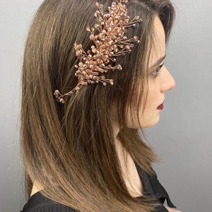 Deren ブライダル クラウンとヘアアクセサリー 花嫁、結婚式、ブライダルアクセサリー、ビーズアクセサリー、ヘアアクセサリー、セレモニー、バックル、テープ、クリスタル アクセサリー