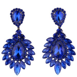 Beste Kristall Braut Ohrringe Kronleuchter Ohrringe Kristall Ohrringe Kristall Ohrringe Rose Gold Brautschmuck Silber Brautjungfer Ohrringe