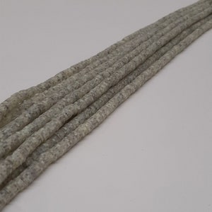 Grau gemusterte Fimo Teig Perlen 6Mm ein Garn 200 Perlen | Etsy