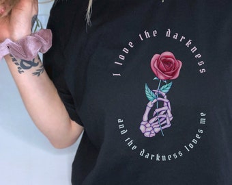 Pastel Goth Shirt Pastel Goth Clothing Pastel Goth Soft Goth Goth Girl Tshirt Skeleton Shirt Pastel Goth Fashion Pastel Goth Top