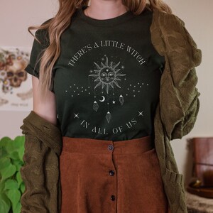 Camisa Bruja Camisa Celestial Camisa Mística Camisa Oculta Camisa Bruja Camisa de Sol Bruja Ropa Estética Ropa de Moda Ropa Fairycore Ropa