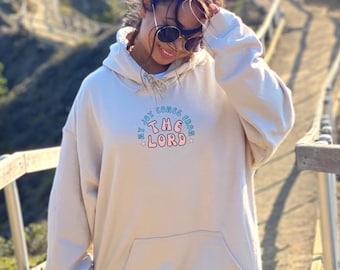 Jesus Hoodie Christian Hoodie Jesus Sweatshirt Trust in the Lord Jesus Apparel Christian Sweatshirt Aesthetic Clothes Christian Merch