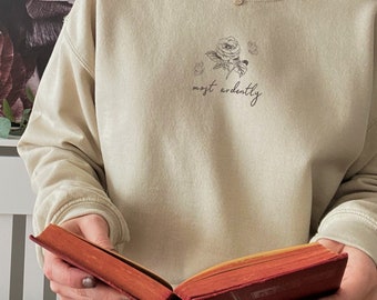 Trots en vooroordeel Jane Austen Geschenken Dark Academia Bookish Sweatshirt Light Academia Mr Darcy Boek Sweatshirt Esthetische Kleding Jane Austin