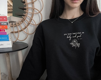 Pride and Prejudice Jane Austen Gifts Dark Academia Light Academia Bookish Sweatshirt Mr Darcy Book Sweatshirt Aesthetic Clothes Jane Austin
