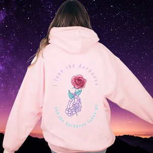 Pastel Goth Clothing Skeleton Hoodie Pastel Goth Pastel Goth Hoodie Soft Goth Mall Goth Pastel Goth Fashion Goth Hoodie Gothic Hoodie