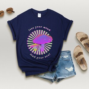Mushroom Shirt Mushroom T Shirt Mushroom Top Trippy Shirt Psychedelic Shirt Mushroom Tshirt Rave Shirt Mushroom Shirts Mushroom Clothing
