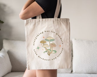Mushroom Bag Cottagecore Bag Mushroom Tote Bag Tote Bag Aesthetic Cute Tote Bag Aesthetic Tote Bag Trendy Tote Bag Book Tote Cute Tote Bags
