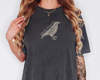 Camiseta de Edgar Allan Poe, Edgar Allen Poe, Dark Academia, sudadera literaria, ropa gótica Poetcore, ropa Whimsigoth, regalos literarios