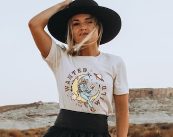 Space Cowgirl Shirt Space Cowgirl Outfit Pink Cowgirl Shirt Disco Cowgirl Tshirt Aesthetic Clothes Western Graphic Tee Vintage Shirt