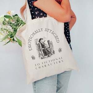Bookish Tote Bag Trendy Tote Bag Estética Tote Bag Light Academia Regalos para escritores Amantes de los libros Regalos Bookish Merch Book Club Gifts