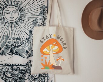 Pilz Jutebeutel Pilztasche Retro Jutebeutel Jutebeutel Y2K Tasche