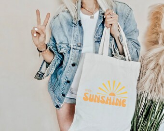 Tote Bag Aesthetic Cute Tote Bag Aesthetic Tote Bag Trendy Tote Bag Book Tote Cute Tote Bags Retro Tote Bag Sun Tote Bag Summer Tote Bag