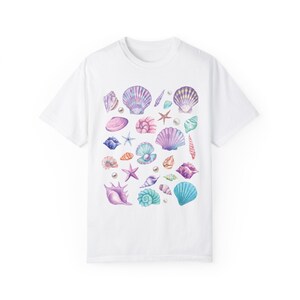 Coconut Girl Mermaidcore-kleding zeemeermintop Op oceaan geïnspireerde stijl Preppy Stuff zeemeerminshirt Preppy kleding zeemeermin Core Stay Salty White