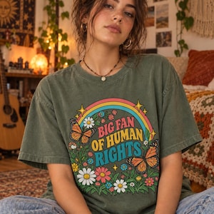 Pro-Einwanderer-Shirt, Kein Mensch ist illegal, Radikalfeministisches Shirt, Linkes Shirt, Antikriegs-Shirt, Stoppt den Krieg, Feminismus-Shirt, Protest-Shirt, Revolution