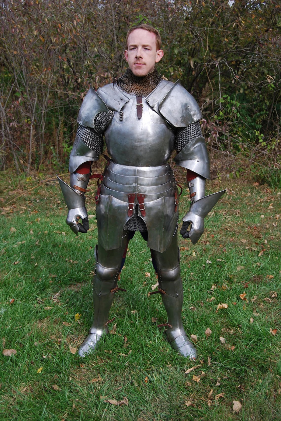 Medieval European Suit of Armour Battle Warrior Armour Suit Etsy