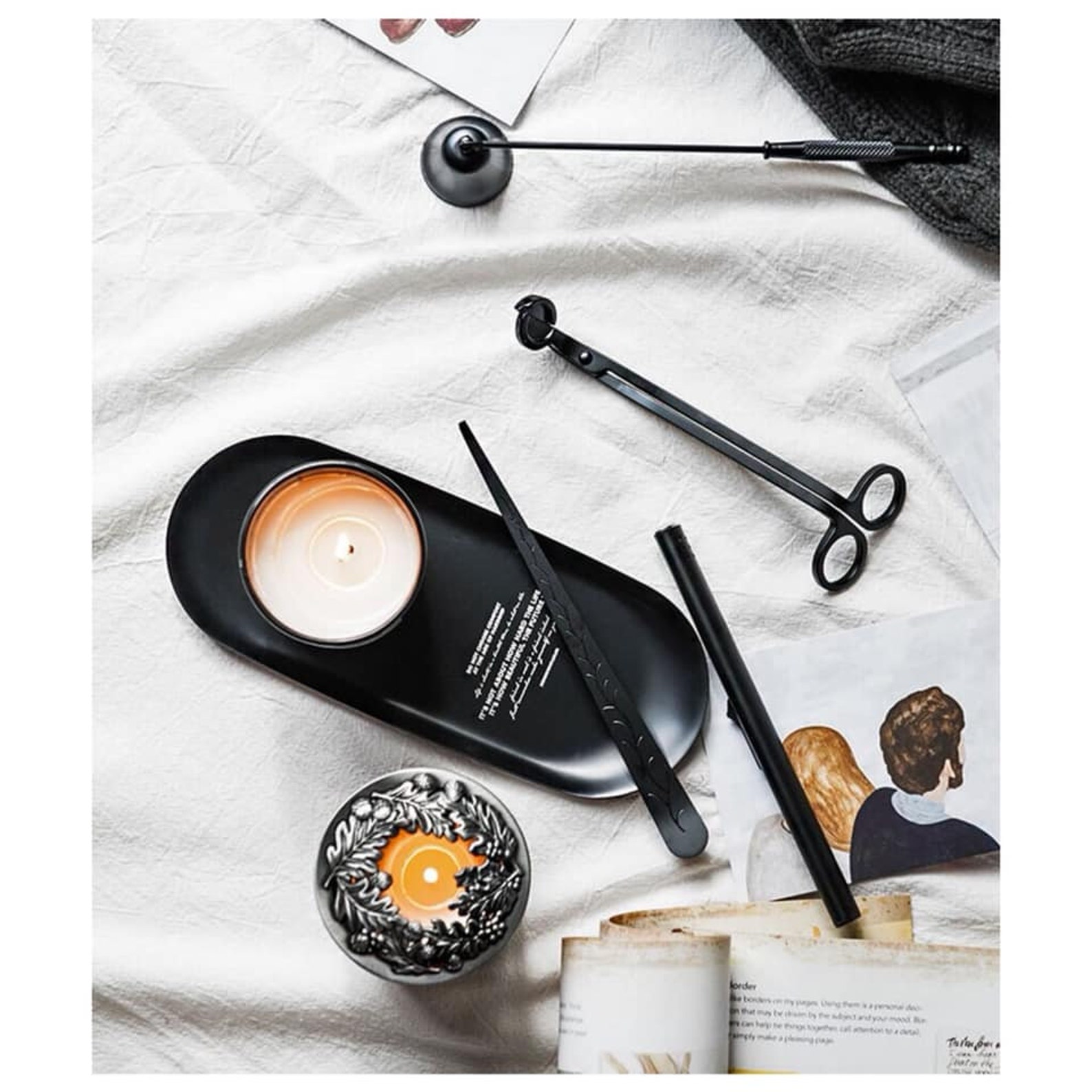 Candle Care Kit / Stainless Steel Candle Care Kit 5 items USB Etsy