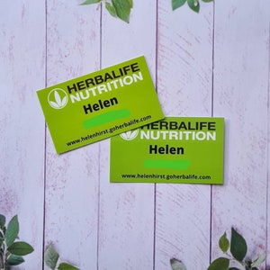 Biglietti da visita Herbalife finitura lucida, biglietti da visita per nuovi clienti, biglietti da visita, biglietti personalizzati, biglietti personalizzati