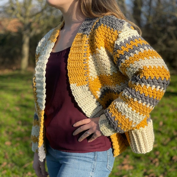 Cozy & Chunky Cardigan Pattern