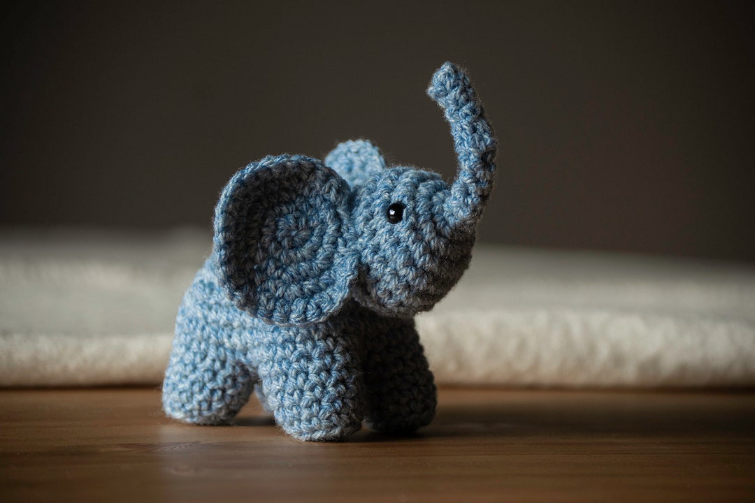 Mini Elephant Crochet Pattern - Etsy