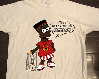 black bart simpson shirt