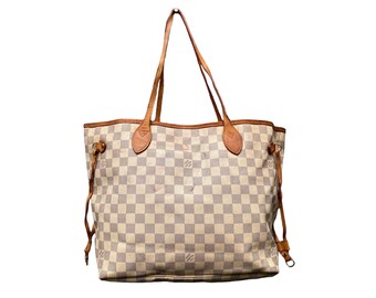 Vintage Louis Vuitton Neverfull Azur MM 