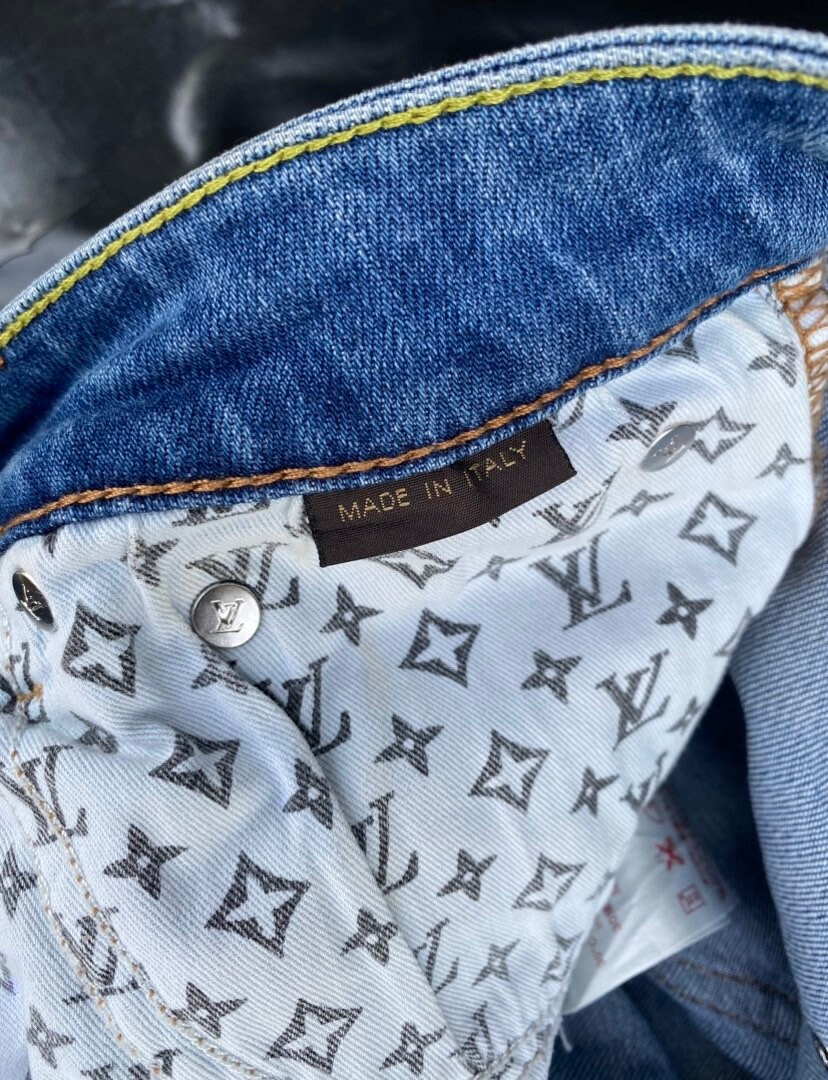 Louis Vuitton Denim Jeans Pants -  Israel