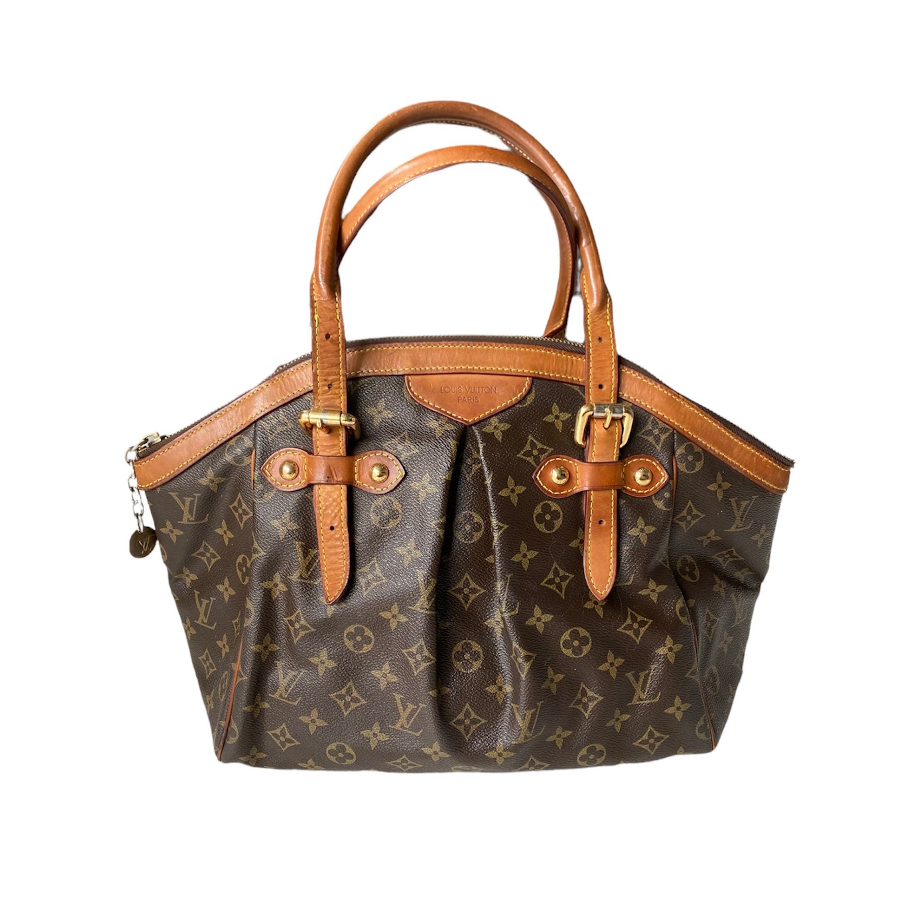 Louis Vuitton Tivoli Top Satchel Handbag Monogram Canvas PM