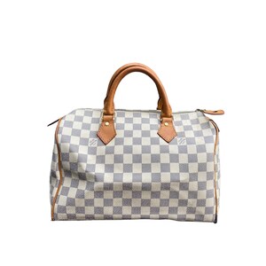 Louis Vuitton Millefeuille Handbag Monogram Canvas Leather Brown Pink Cream