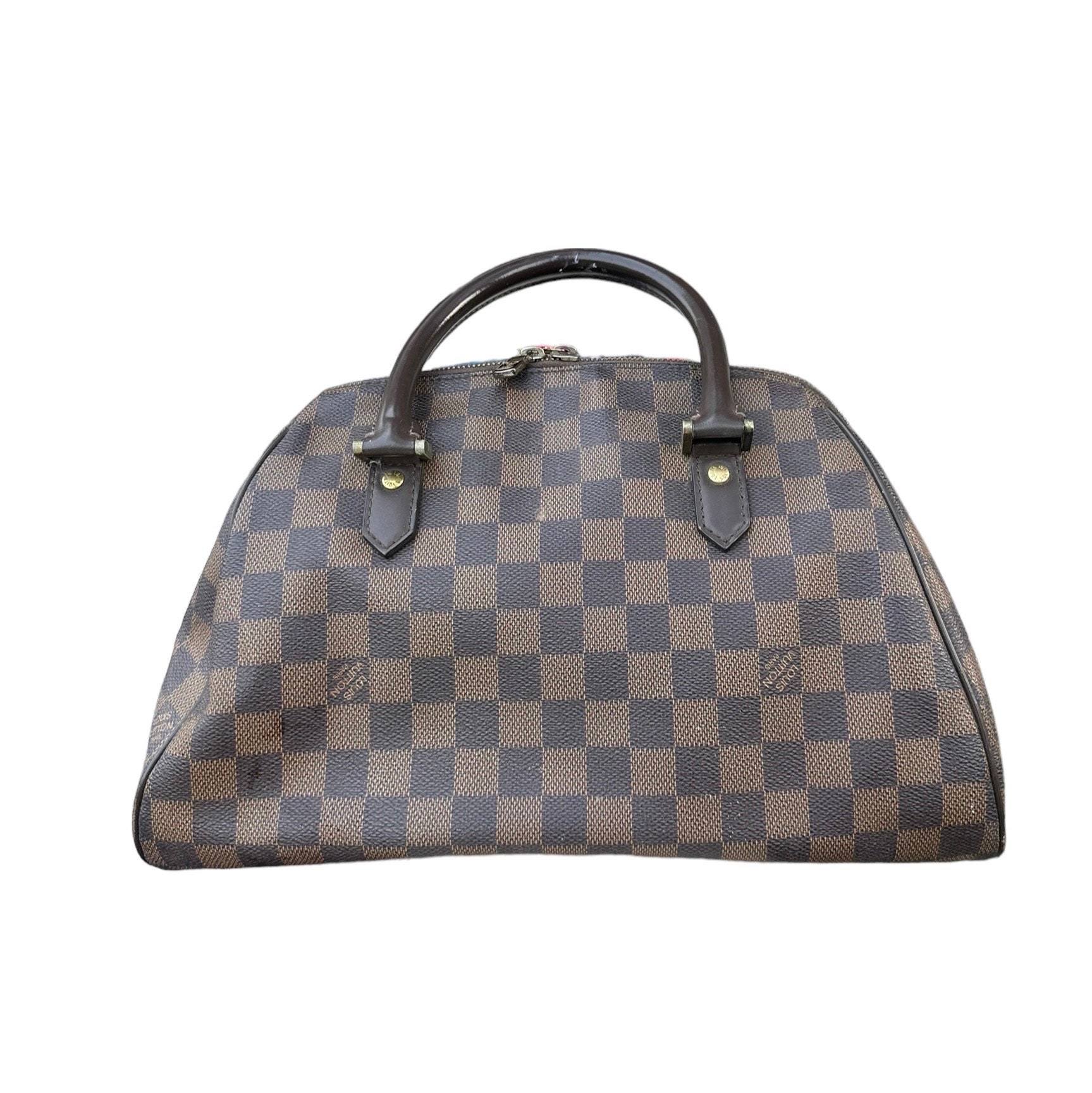 Vintage Louis Vuitton Ribera MM Ebene Damier Bag 