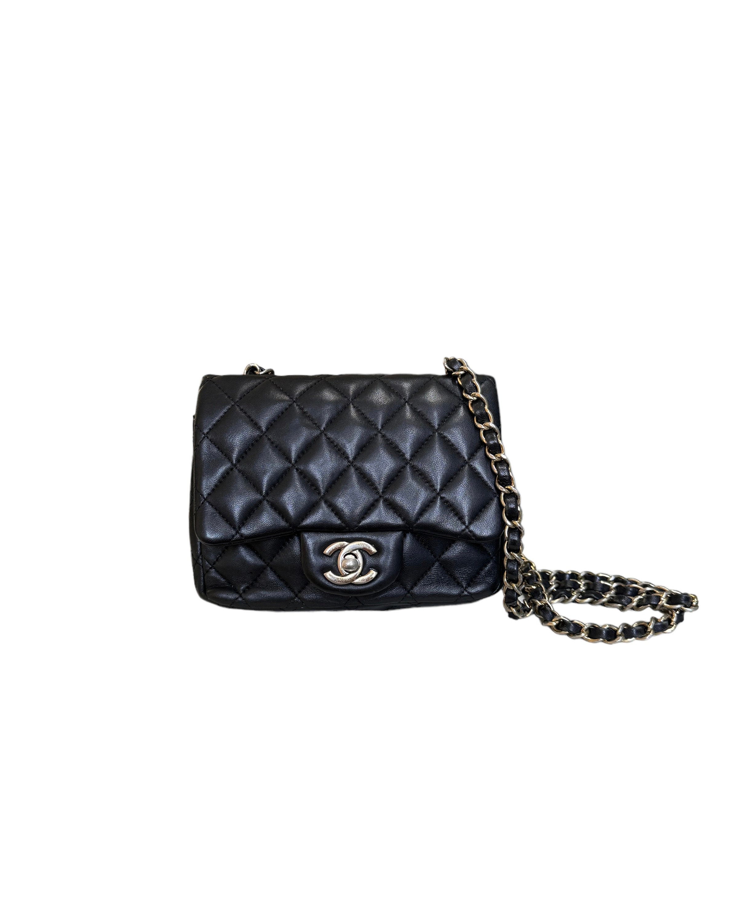 Vintage Chanel Quilted Mini Flap Bag 