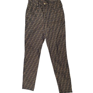 Vintage fendi top zucca pants