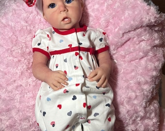 Full Body Silicone Baby Girl Reborn Doll