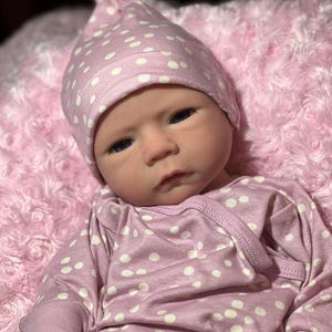 Solid silicone reborn baby girl