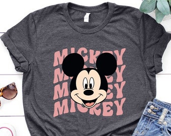 Retro Disney Shirt, Retro Disney Mickey Shirt, Classic Mickey Mouse Shirt, Disneyland Mickey Shirt, Vintage Mickey Mouse Shirt, Mickey Shirt