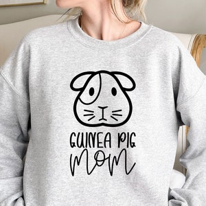 Guinea Pig Mom Sweatshirt, Mothers Day Hoodie, Pet Lover Sweatshirt, Cute Guinea Pig, Guinea Pig Owner Sweatshirt ,Hipster Animal Sweatshirt