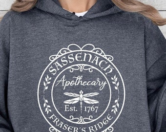 Sassenach Hoodie, Outlander Book Series Hoodie, Jamie Fraser Hoodie, Favorite Claire Hoodie, Best Fraser Ridge Clan Hoodie, Dinna Fash