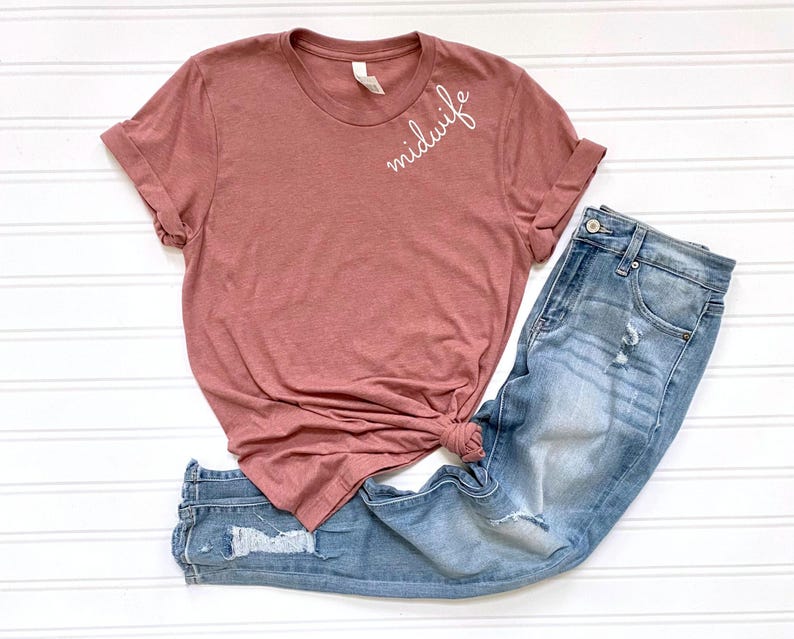 Midwife Shirt, Doula Shirt, Best Midwife Ever Shirt, Gift For Midwife, World's Best Midwife Tee, Midwife Student Shirt, Midwife Appreciation afbeelding 1