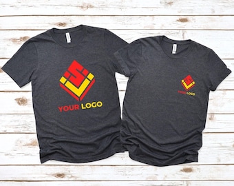 Custom Logo Shirt, Your Logo Here, Custom Shirt, Personalized Shirt, Colorful Logo Shirt,Your Business Logo or Brand Logo Shirt, Logo Shirt