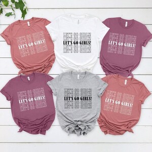 Girls Trip Tees, Wedding Shirt, Country Music Shirt, Nashville Bride Tee, Let&#39;s Go Girls Shirt, Bachelorette Party Shirts, Bridal Party Tee