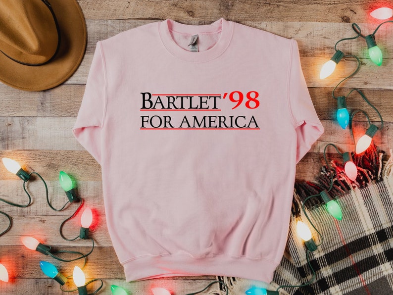 Sudadera con capucha "Bartlet For America 1998" de El Ala Oeste, sudadera de campaña electoral, sudadera con capucha del Día de la Independencia de EE. UU., sudadera de regalo del 4 de julio imagen 3