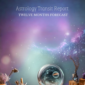 12 MONATE VORHERSAGE: 60+ Seite Astrologie Tunnelzug