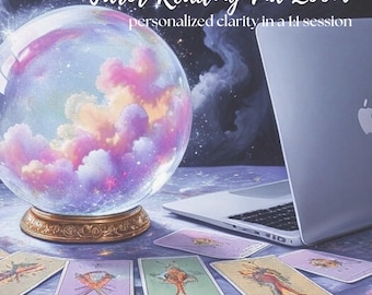 Live Tarot Reading via Zoom | 1:1 Personalized Clarity Session | Intuitive Tarot Reader | Spiritual Guidance | Video Call
