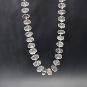 Rose Quartz and 14k Solid Yellow Gold Beaded Necklace