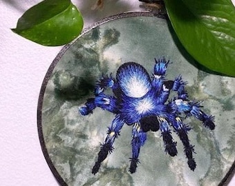 Padrão de pintura de linha de bordado P.Metallica Tarantula. DOWNLOAD DIGITAL. Padrão de 6 polegadas.