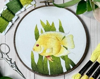 Padrão de Bordado Golden Severum - Padrão de 6 Polegadas - DOWNLOAD DIGITAL