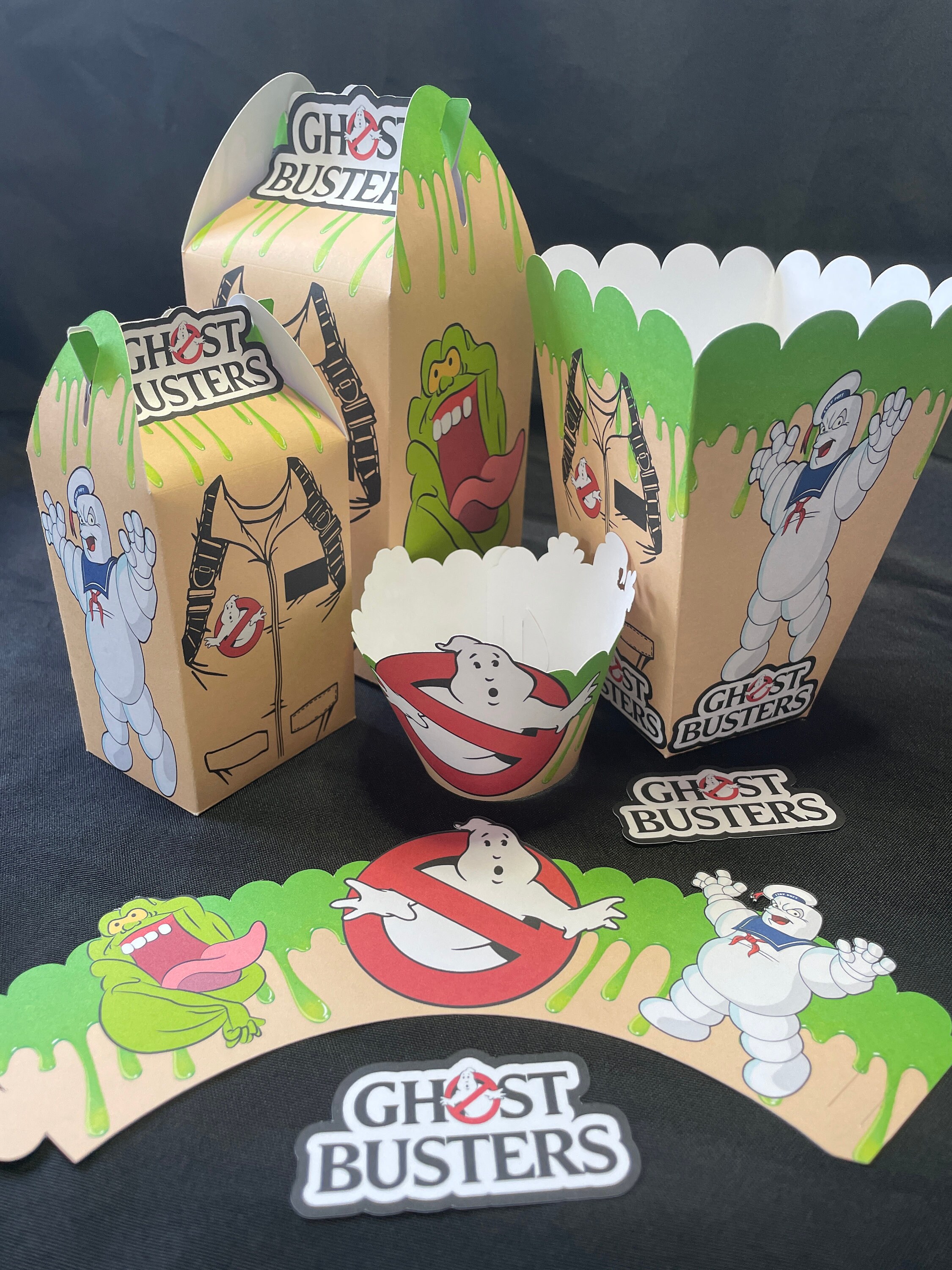 GhostBusters Party Favor Boxes Party Supplies Favor Etsy